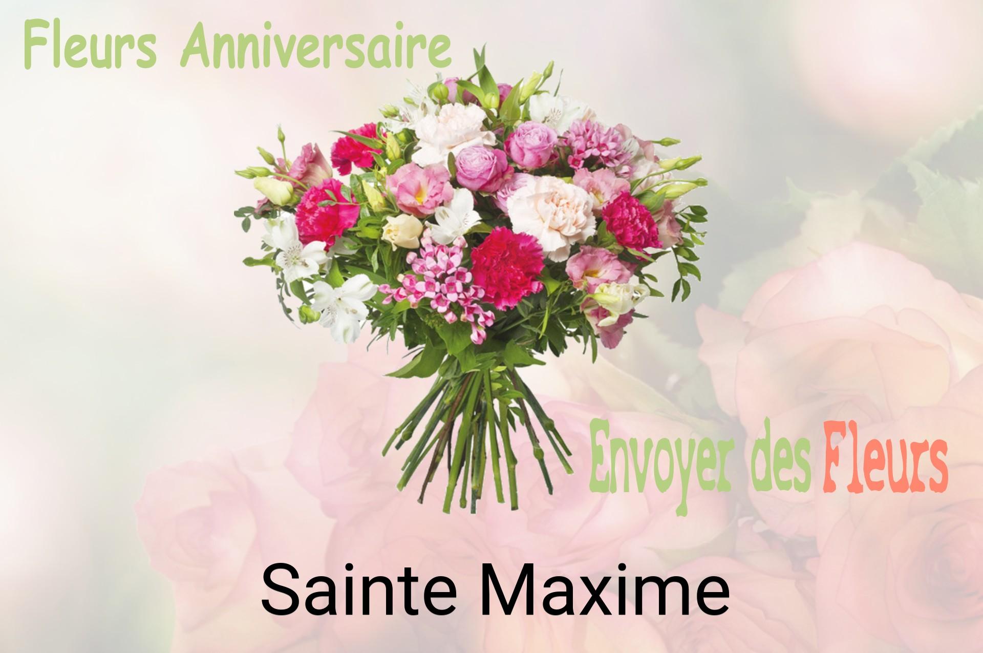 Bouquet de fleurs d’anniversaire livré à Sainte-Maxime