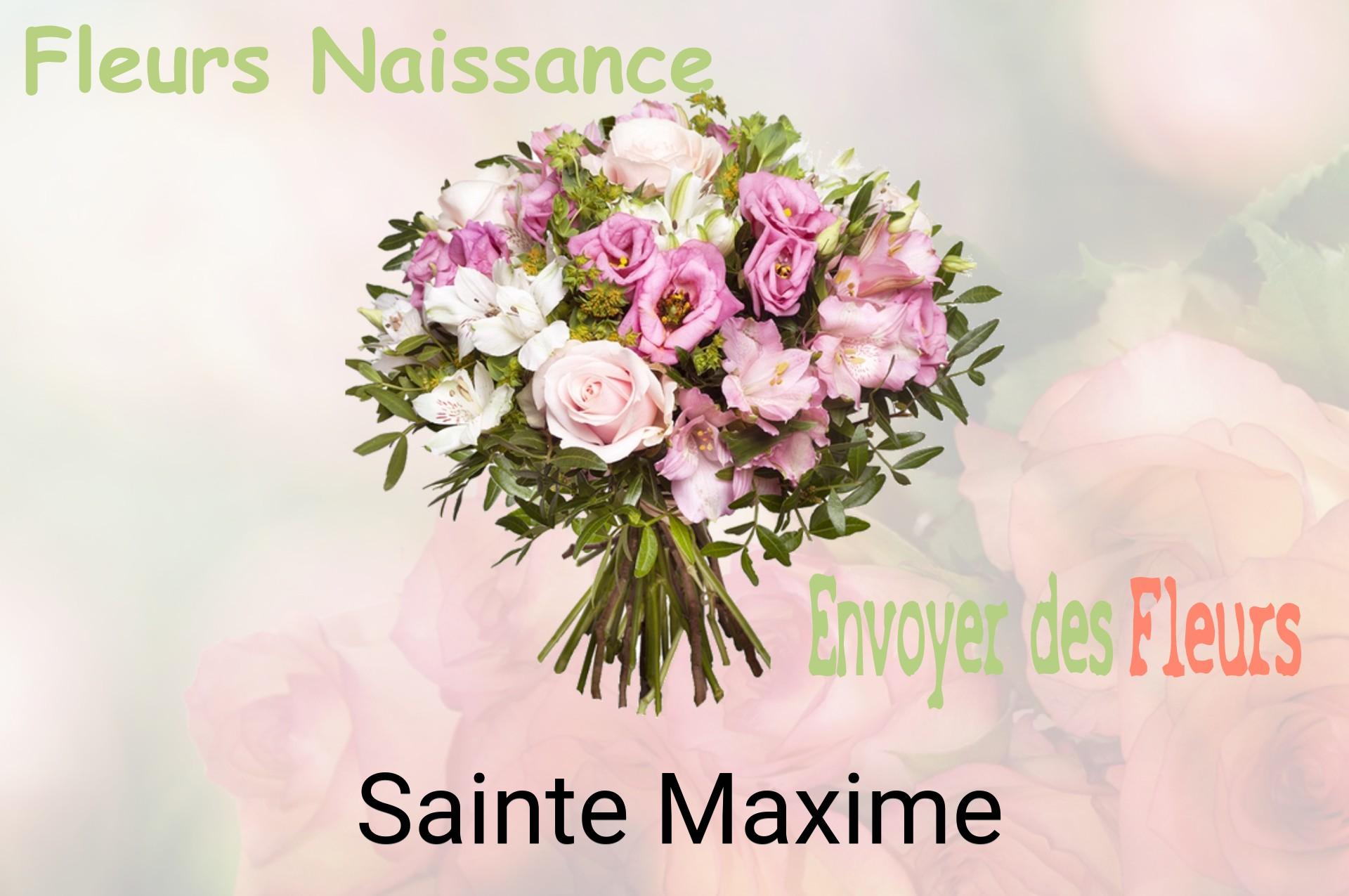 Bouquet de fleurs de naissance livré à Sainte-Maxime